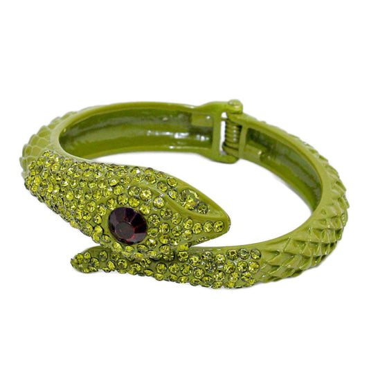 Crystal Adjustable Snake Bracelet